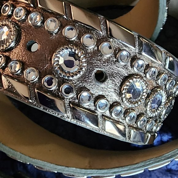 GENUINE ITALIAN LEATHER BELT  33-37" - Picture 5 of 10